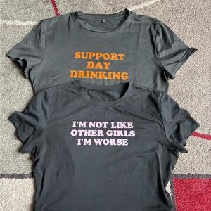 Bundle of 2 Graphic Crops